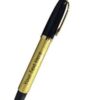 Gift Black Cap Gold Body Custom Metal Pen