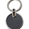 Black Round Shine Necklace Pet Chain Locket