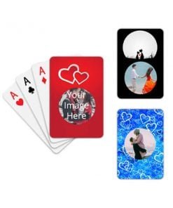 Buy Love D Custom Made Photo Playing Cards | Personalized Printing Unique Casino | Game Play For Professional