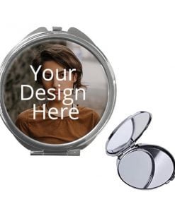 Circle Shaped Custom Photo Printed Mirror