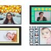 Emojis Design Custom Photo Printed Canvas