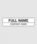 Buy Self Inking Full Name Text D Rubber Stamp | Computerized Polymer Pre-Inked | Own Matter Any Size Stamp
