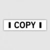 Copy Text D Self Inking Rubber Stamp