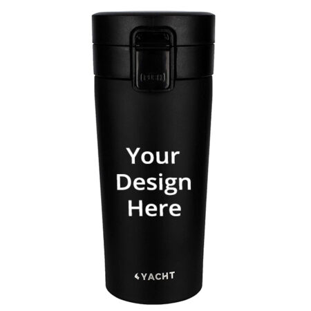 Black Customized 400 ml Vacuum Insulated