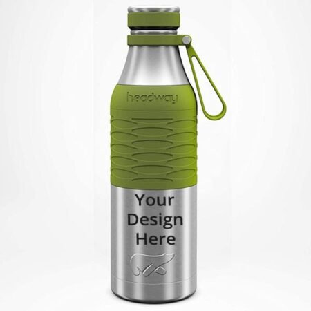 Military Green Customized Stainless Steel Sipper Bottle