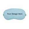 Lightweight Blue Adju Silk Strap Eye Mask