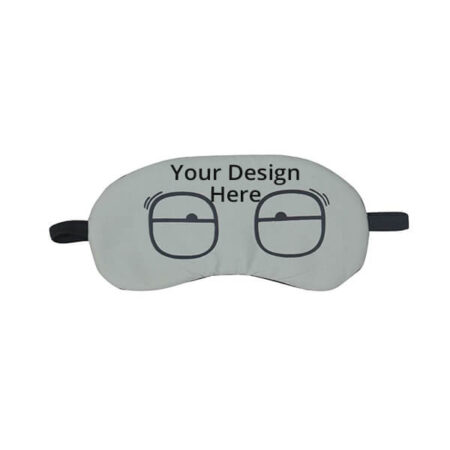 Grey breathable Adju Silk Strap Eye Mask