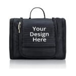 Buy Black Chain Unisex Duffle Side Toiletry Bag | Custom Trendy Waterproof Leather | Travel/ Hanging/ Luggage Tote Bag
