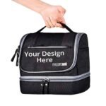 Buy Organize 3 Chain Unisex Duffle Travel Bag | Custom Trendy Waterproof Leather | Toiletry/ Hanging/ Luggage Tote Bag
