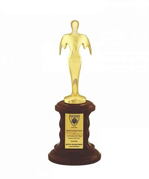 Buy Full Gold Engraved Text Wooden Base Cup | Customized Own Engraved Design | Best Award For Competition Tournaments