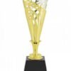 Gold Silver Metal Wooden Base Trophies Cup