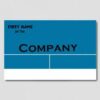 Basic Blue C Smart Digital Visiting Card