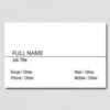 Basic Custom Smart Digital Visiting Card