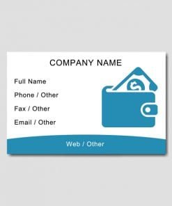 Buy Basic Finance C Smart Digital Visiting Card | Own Design Rectangle Plain/Blank | Card for Home Office use
