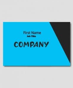 Buy Blue Black C Smart Digital Visiting Card | Own Design Rectangle Plain/Blank | Card for Home Office use