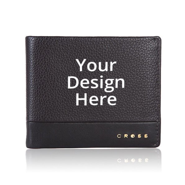 Buy Engraved Logo C Artificial Charm Wallet | Own Name Photo D RFID | Genuine Leather Wallet For Men