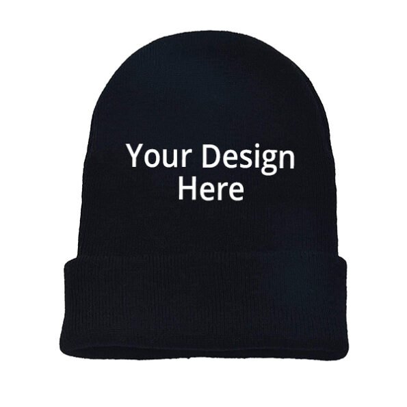 Buy Customized Black Skull Cap | Printed And Embroidery Design | Adjustable Cotton For Women
