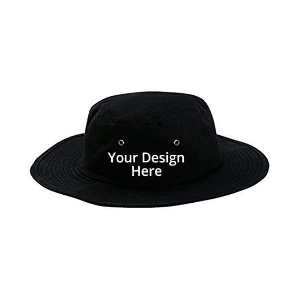 Buy Black Custom Umpire Hat Printed And Embroidery Design