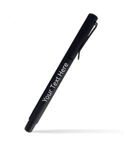 Buy Black Matte Custom Metal Pen | Engraved Name A Design On Body | Gift For Writing Love Ones