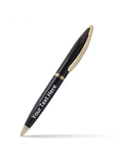 Gift Engraved Roller Black Custom Metal Pen